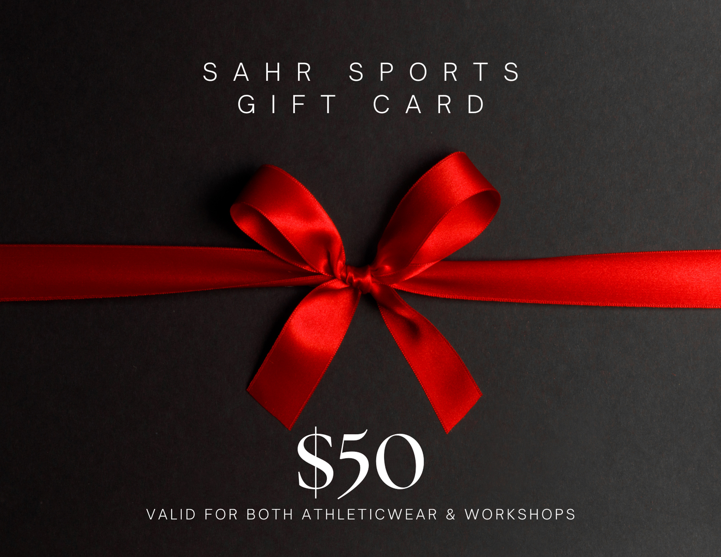 SAHR Gift Card