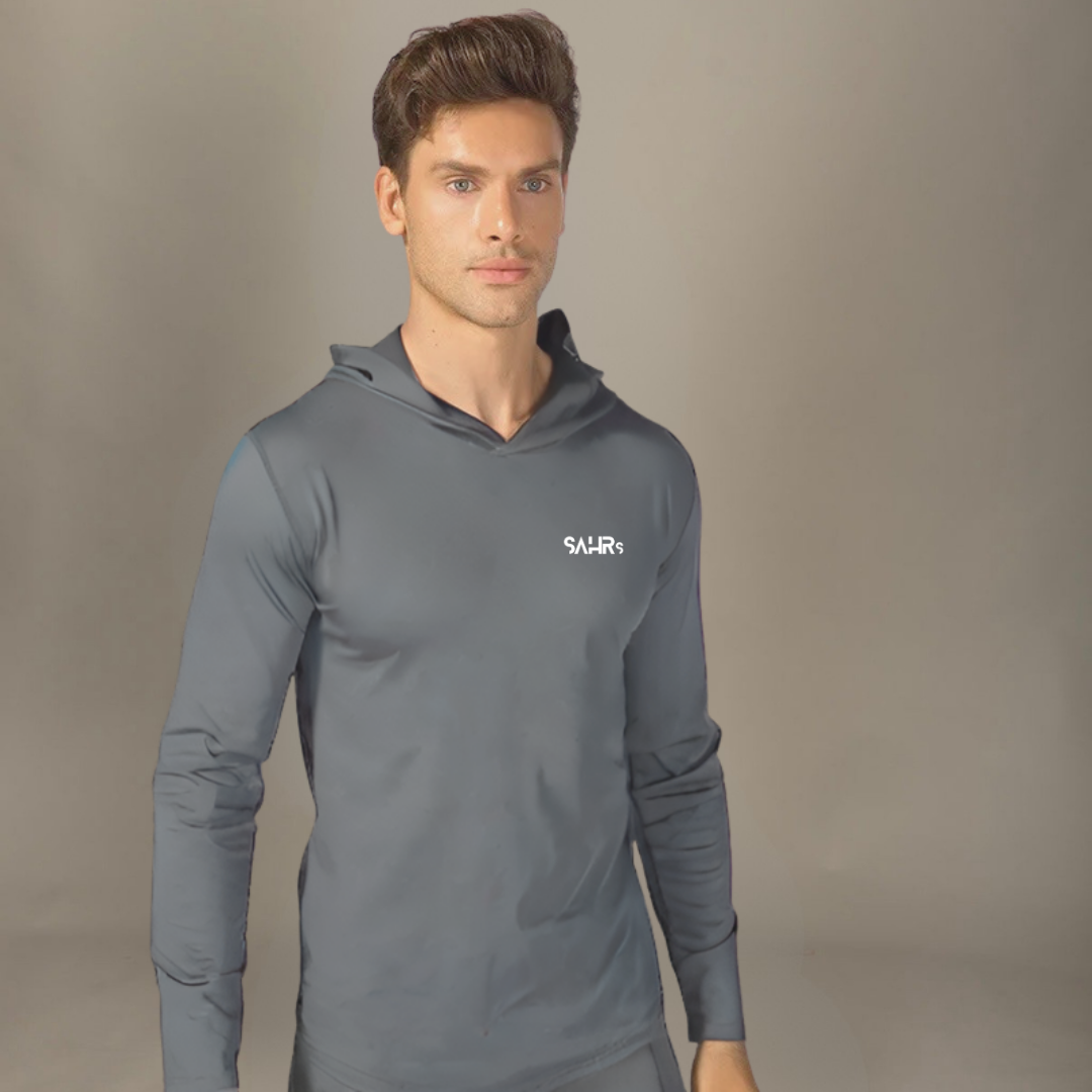 SlimFit Hoodie – Gray