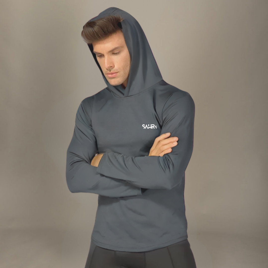 SlimFit Hoodie – Gray