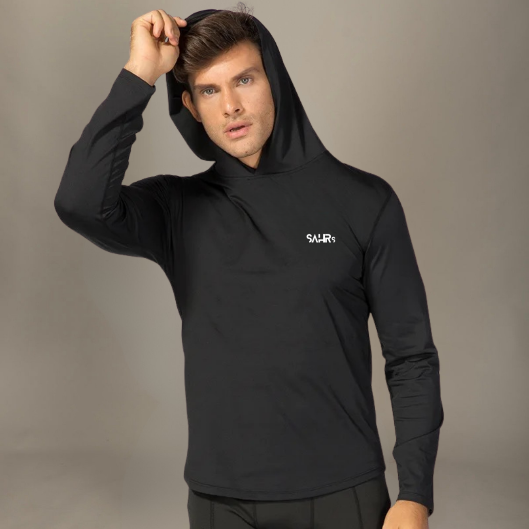 SlimFit Hoodie – Black