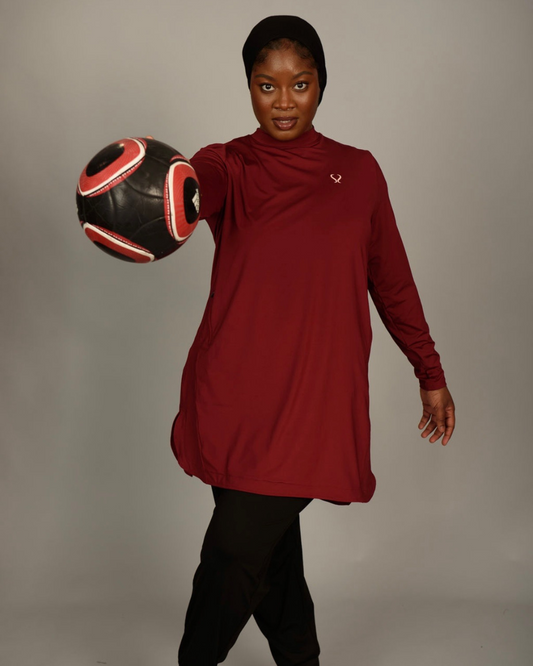 Dynamic Active Top – Maroon