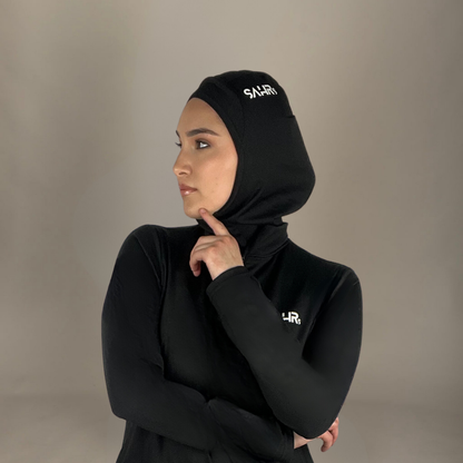 Sports Hijab – Black
