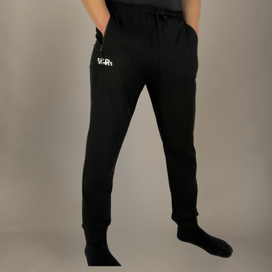 Pantalones deportivos para hombre negros 