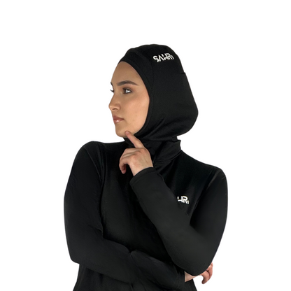 Black Sports Hijab