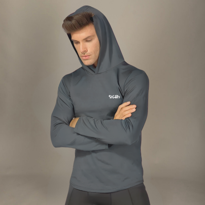 SlimFit Hoodie – Gray