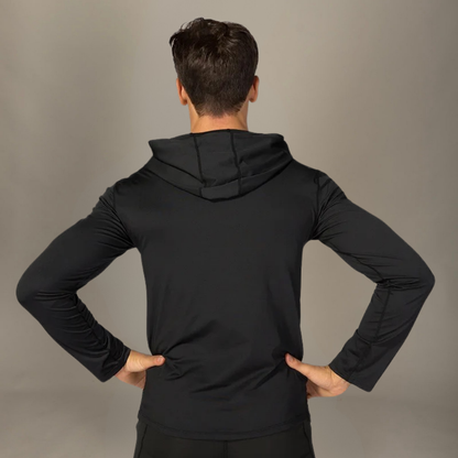 SlimFit Hoodie – Black