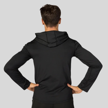 SlimFit Hoodie – Black