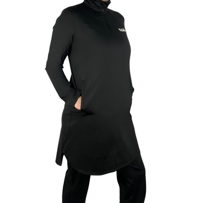 Women's loose shirt in black