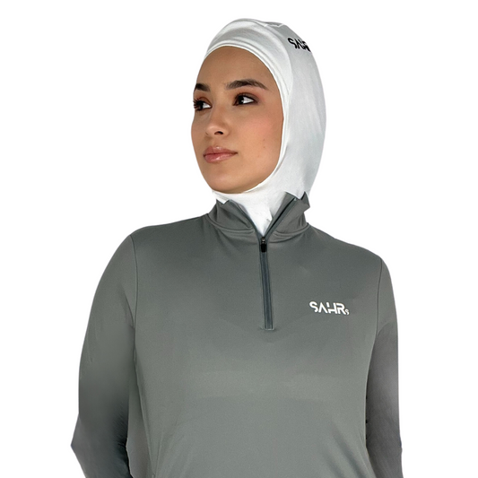 White Sports Hijab