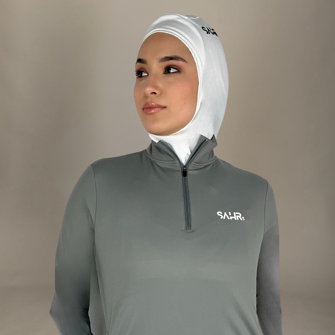 Sports Hijab – White