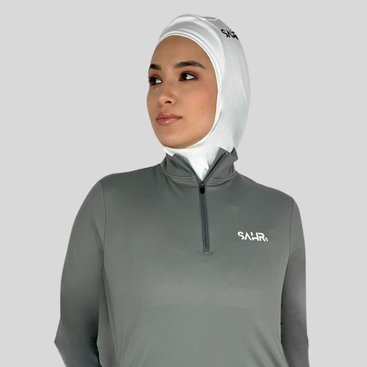 Sports Hijab – White