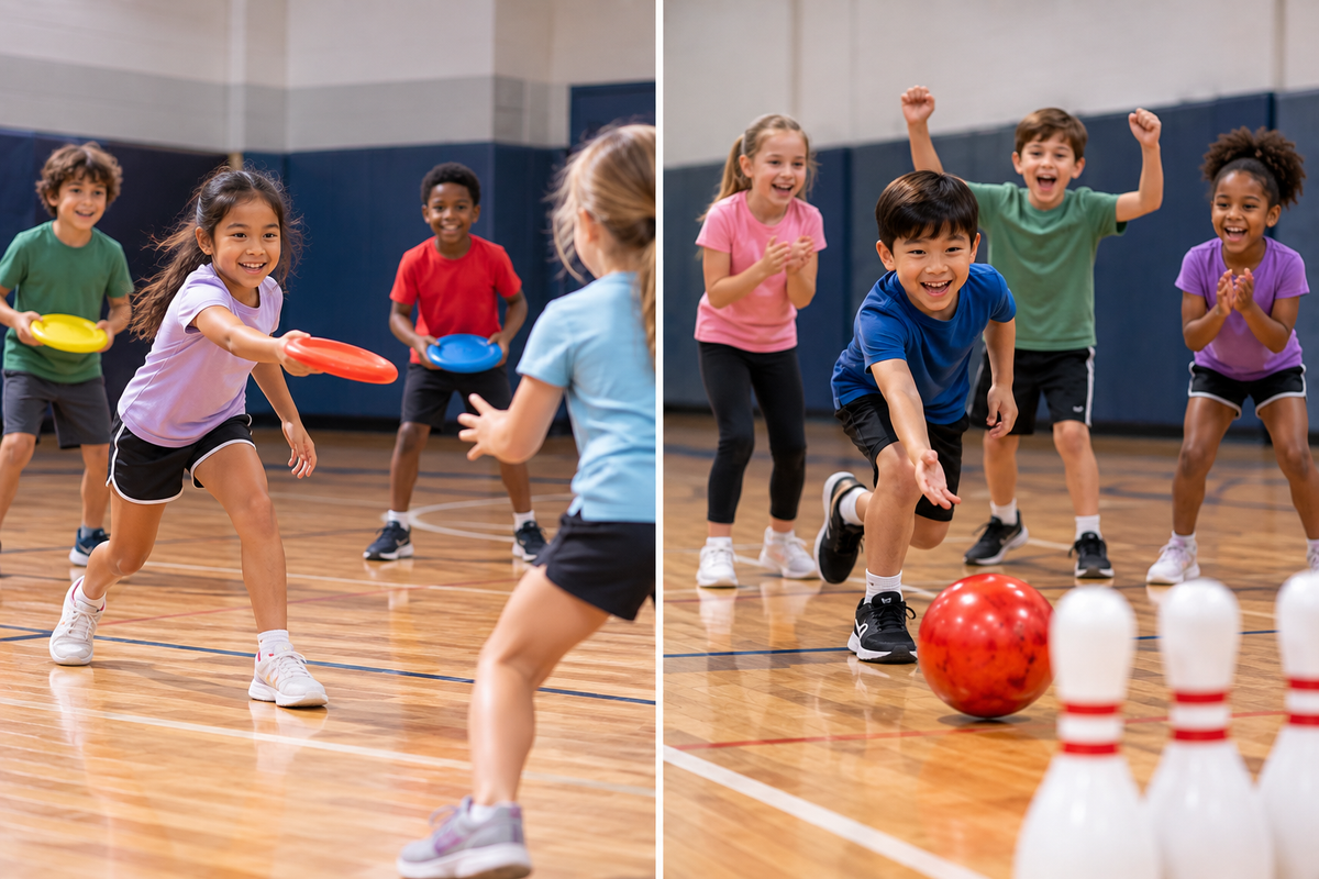 Indoor Bowling & Frisbee